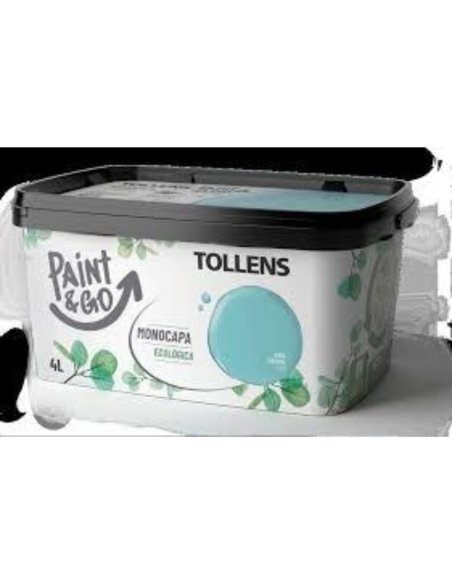 PINTURA MONOCAPA PAREDES-TECHOS, TOLLENS PAINT&GO