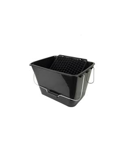 CUBETA PRO PLÁSTICO PENTRILO 16L + REJILLA DE  PLÁSTICO