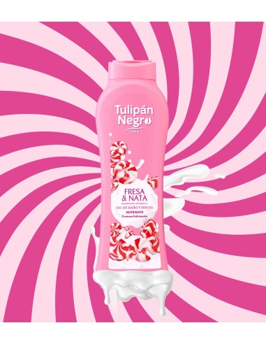 Tulipán Negro - Gel de baño Fresa & Cereza 650ml