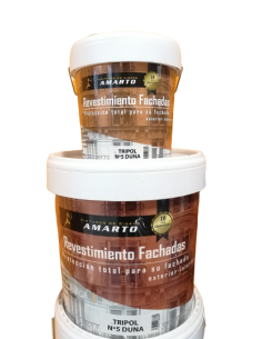 Revestimiento para fachadas de colores