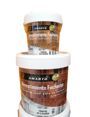 Revestimiento para fachadas de colores