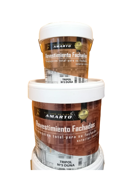 Revestimiento para fachadas de colores