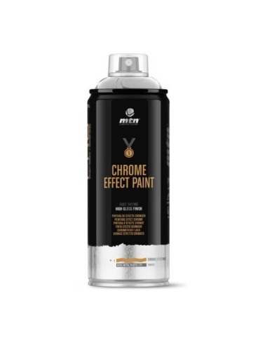SPRAY EFECTO CROMADO PLATA MONTANA MTN 400ML