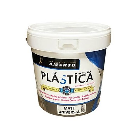 PINTURA PLASTICA MATE UNIVERSAL