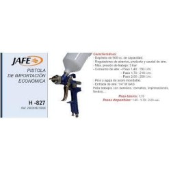 PISTOLA GRAVEDAD H827 2